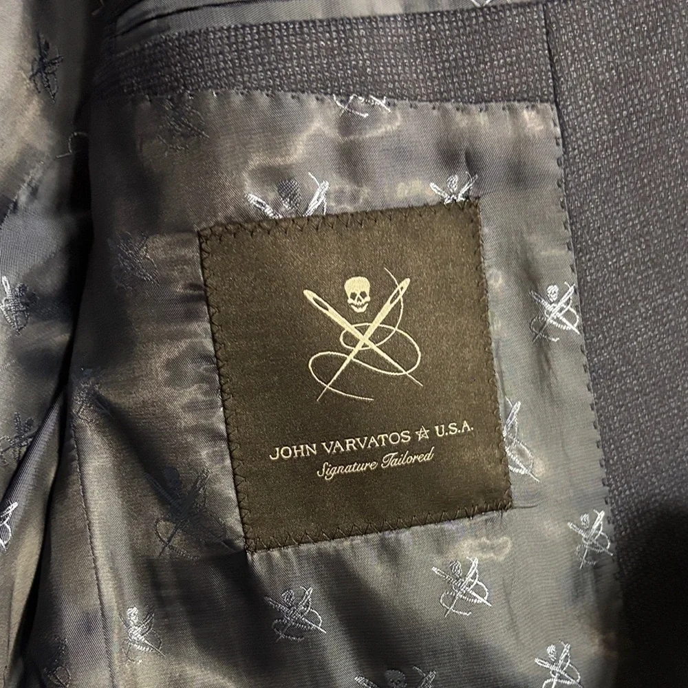 John Varvatos Midnight Blue Suit